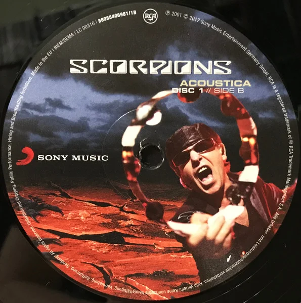 Scorpions — Acoustica 2LP