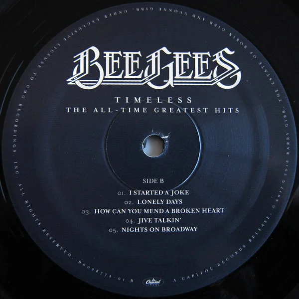 Bee Gees — Timeless — The All-Time Greatest Hits — 2LP