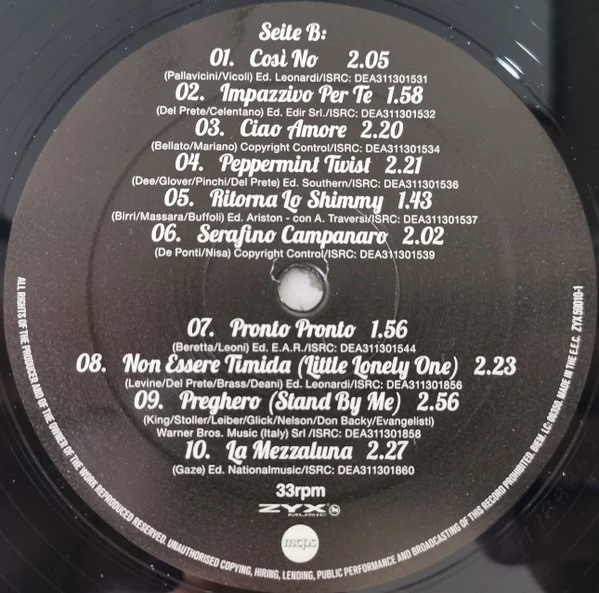 Adriano Celentano – Golden Hits LP