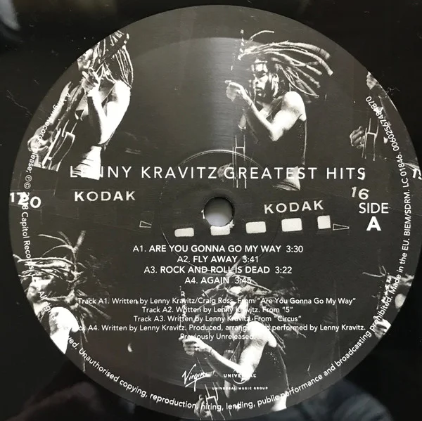 Lenny Kravitz — Greatest Hits — 2LP