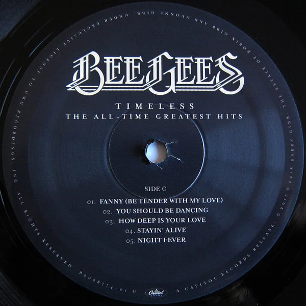 Bee Gees — Timeless — The All-Time Greatest Hits — 2LP