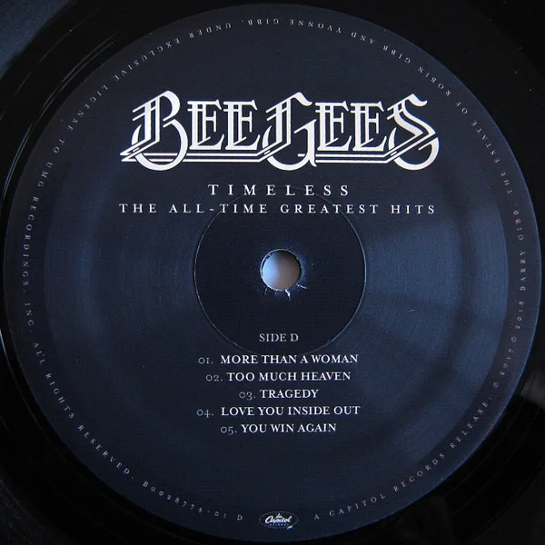 Bee Gees — Timeless — The All-Time Greatest Hits — 2LP