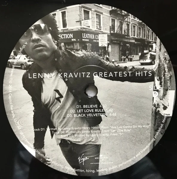 Lenny Kravitz — Greatest Hits — 2LP