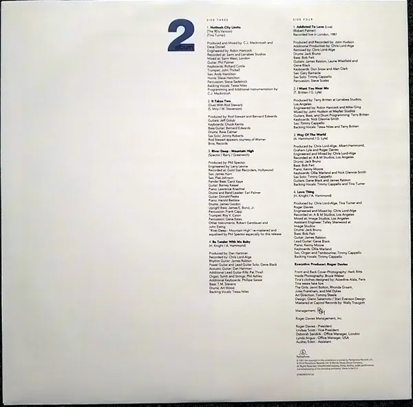 Tina Turner — Simply The Best 2LP