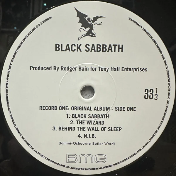 Black Sabbath – Black Sabbath (Deluxe) — 2LP