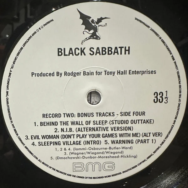 Black Sabbath – Black Sabbath (Deluxe) — 2LP