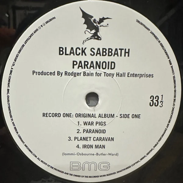Black Sabbath – Paranoid (Deluxe) — 2LP