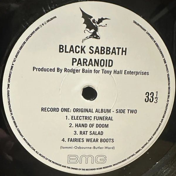 Black Sabbath – Paranoid (Deluxe) — 2LP