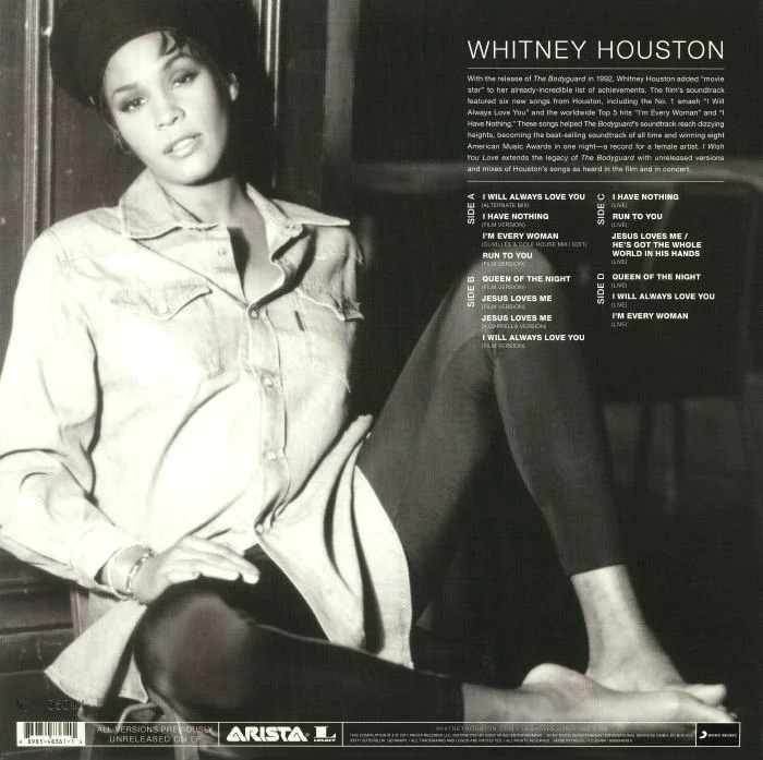 Whitney Houston — I Wish You Love: More From The Bodyguard — 2LP