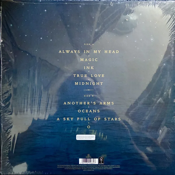 Coldplay – Ghost Stories — Clear EcoRecord — LP
