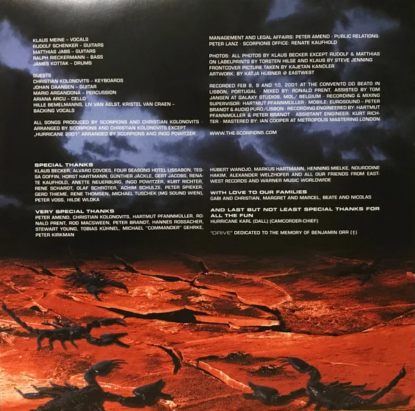 Scorpions — Acoustica 2LP