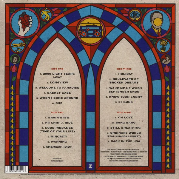 Green Day — Greatest Hits: God’s Favorite Band 2LP