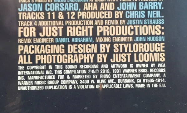 a-ha — Headlines And Deadlines — The Hits Of a-ha — LP