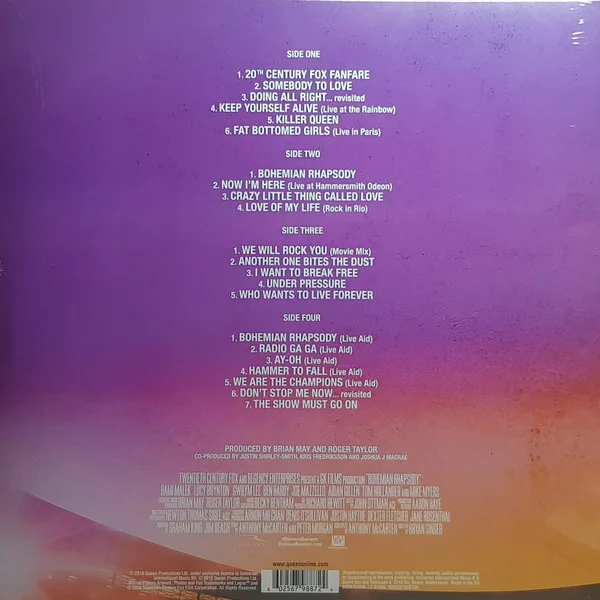 Queen — Bohemian Rhapsody (The Original Soundtrack) 2LP