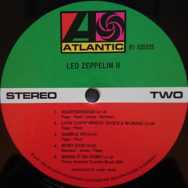 Led Zeppelin — Led Zeppelin II LP