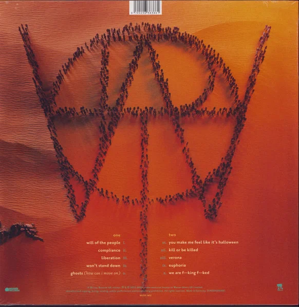 Muse – Will Of The People Black LP