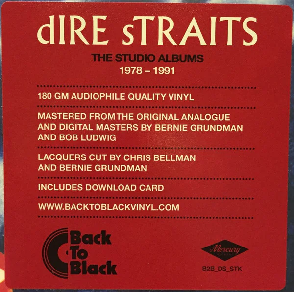 Dire Straits — On Every Street 2LP