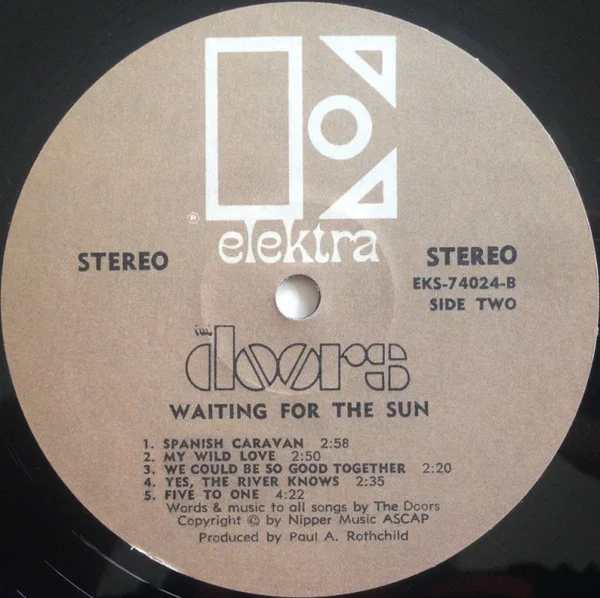 The Doors — Waiting For The Sun LP