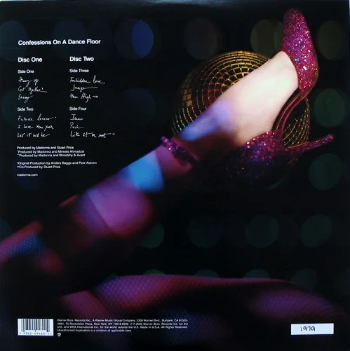 Madonna — Confessions On A Dance Floor (Silver) 2LP