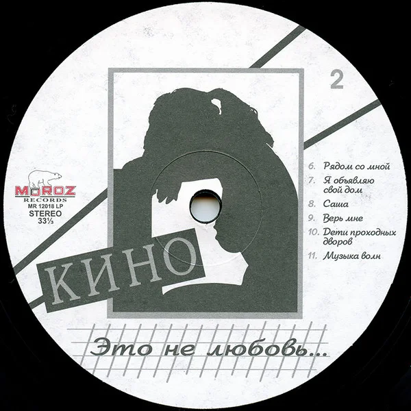 Кино — Это не любовь LP