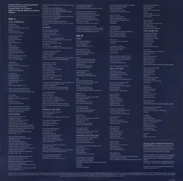 George Michael, Wham! — OST The Last Christmas 2LP