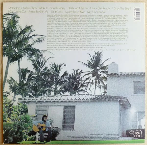 Eric Clapton — 461 Ocean Boulevard LP
