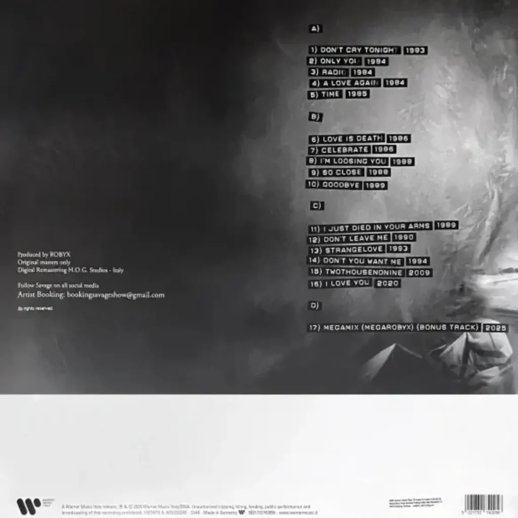 Savage – Greatest (Crystal Marbled) 2LP