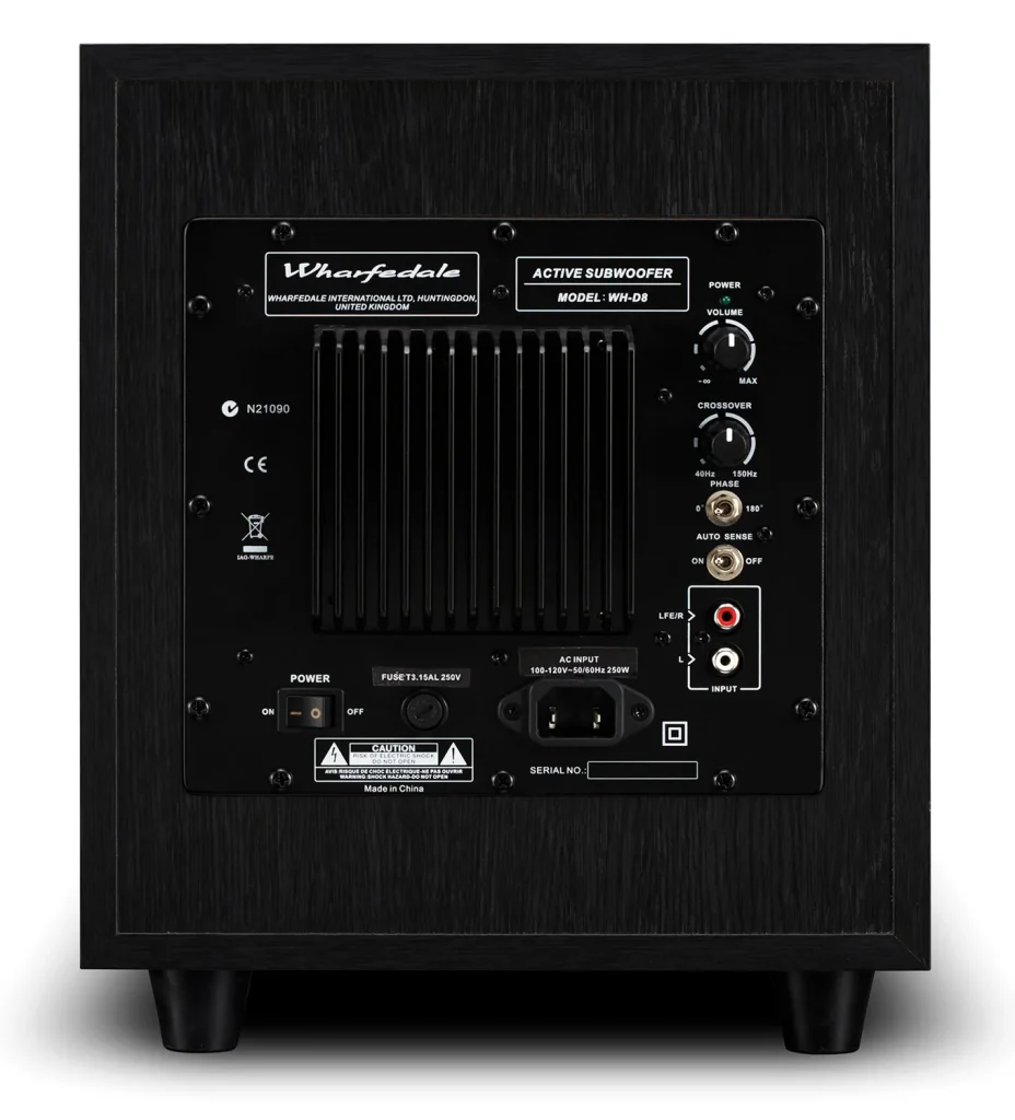 Сабвуфер активный Wharfedale WH-D8 Blackwood