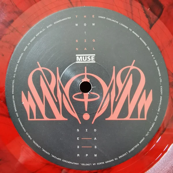 Muse — The Wow! Signal (Translucent Red & Black Marbled) LP