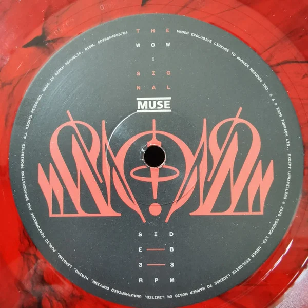 Muse — The Wow! Signal (Translucent Red & Black Marbled) LP